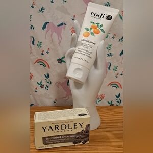 NIB Lot Of Codi & Yardley Self Care Cleansing Bath Shower Soap Lotion Skin Care
